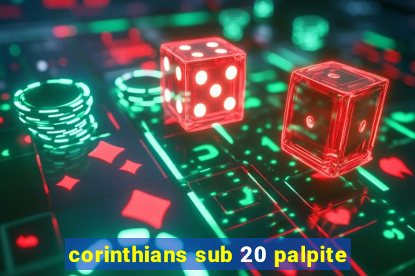 corinthians sub 20 palpite